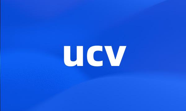 ucv