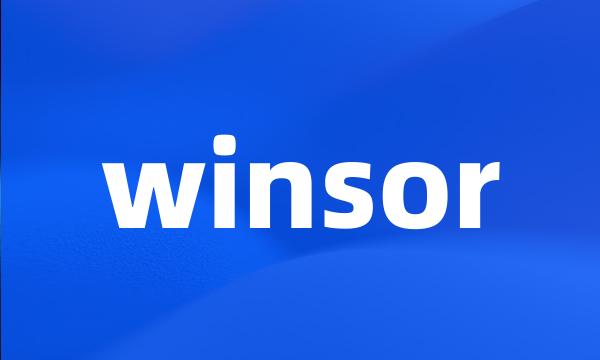 winsor