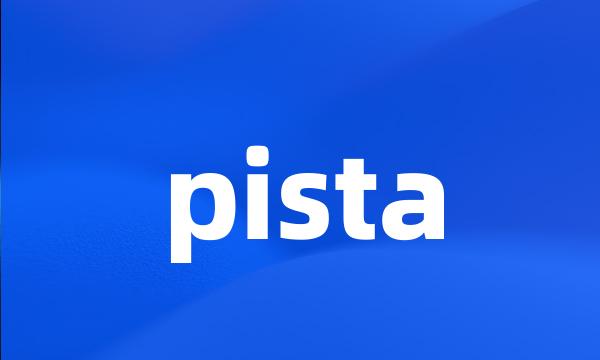 pista