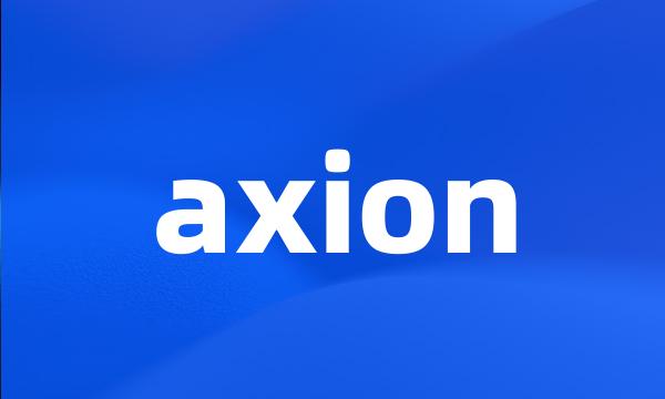 axion