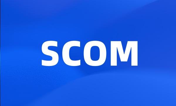 SCOM