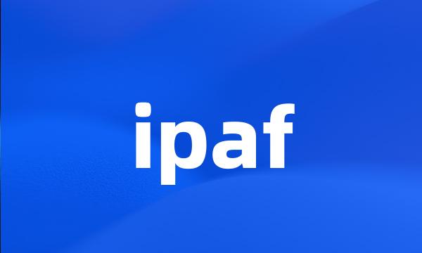 ipaf