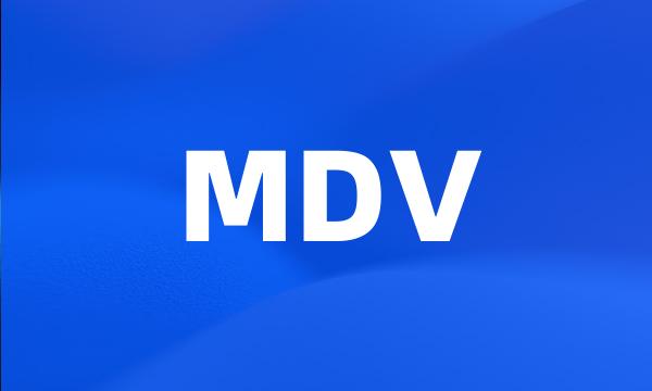 MDV