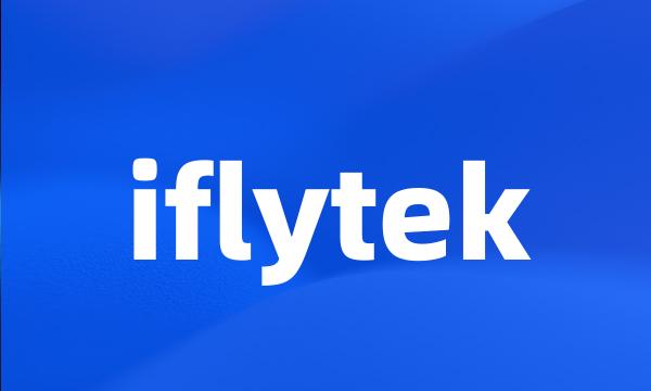 iflytek