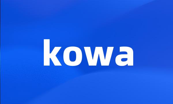 kowa