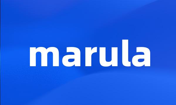 marula