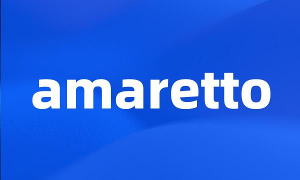 amaretto