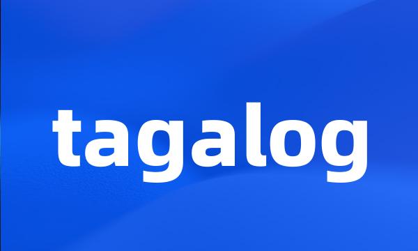 tagalog