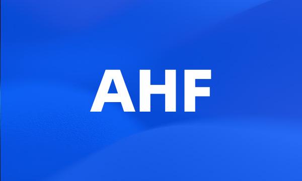 AHF