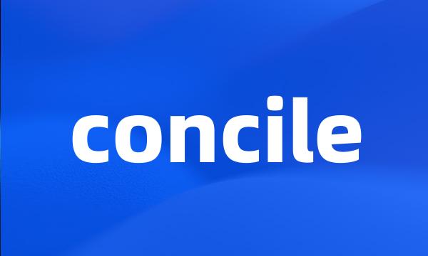 concile