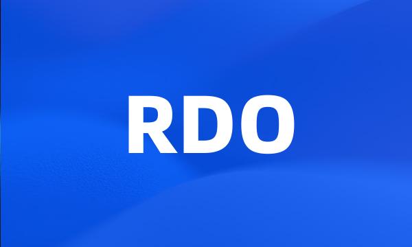 RDO