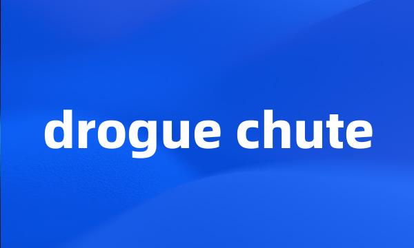 drogue chute