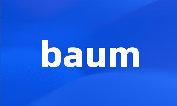 baum