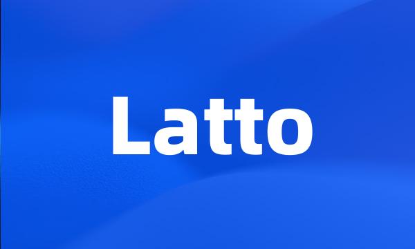 Latto