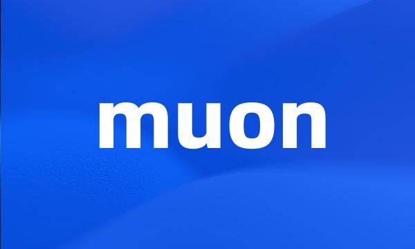 muon