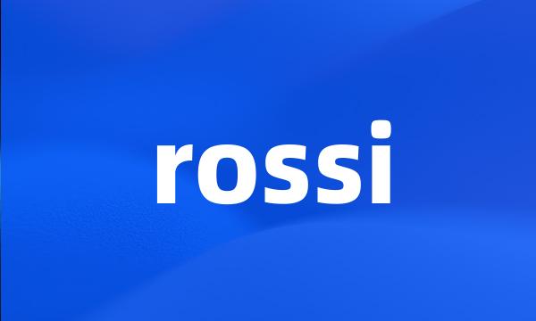 rossi