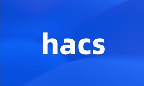 hacs