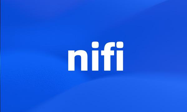 nifi