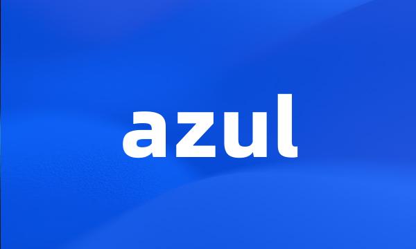 azul