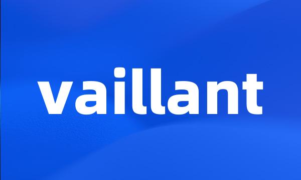 vaillant