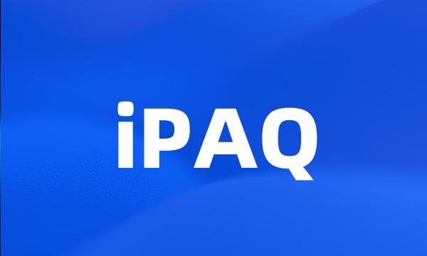 iPAQ