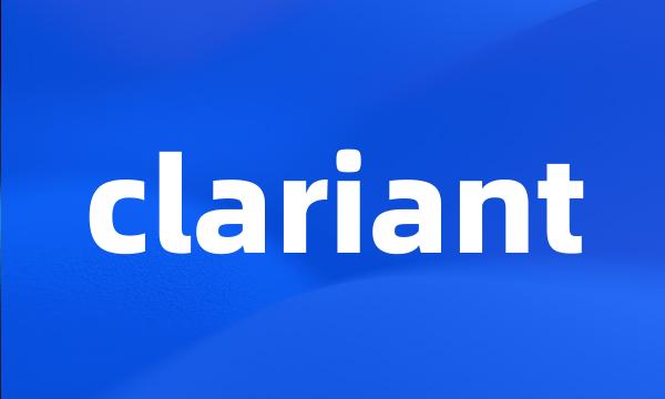 clariant