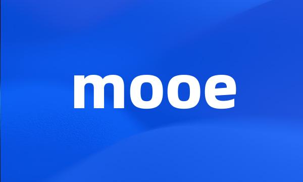 mooe