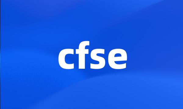 cfse