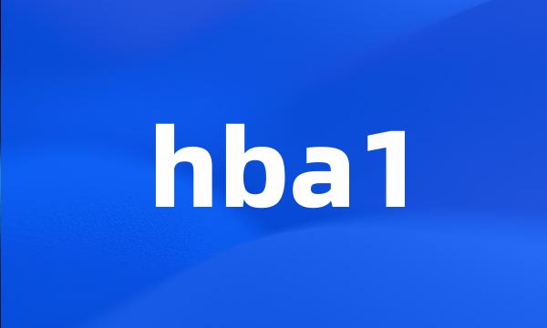 hba1