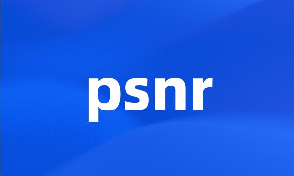 psnr