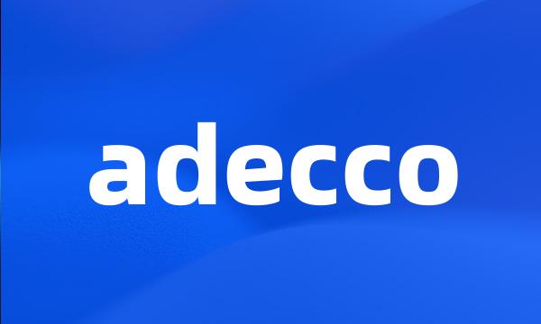 adecco