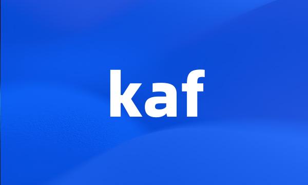 kaf