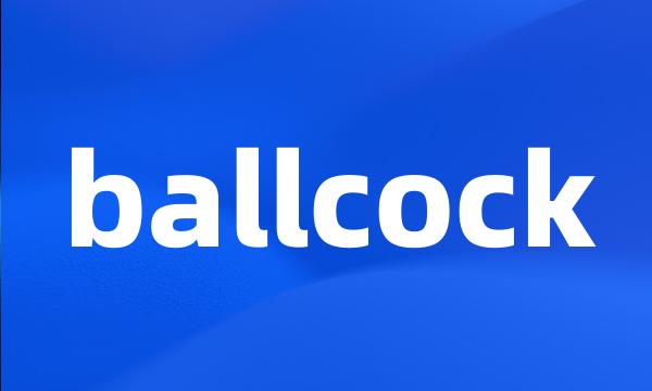 ballcock