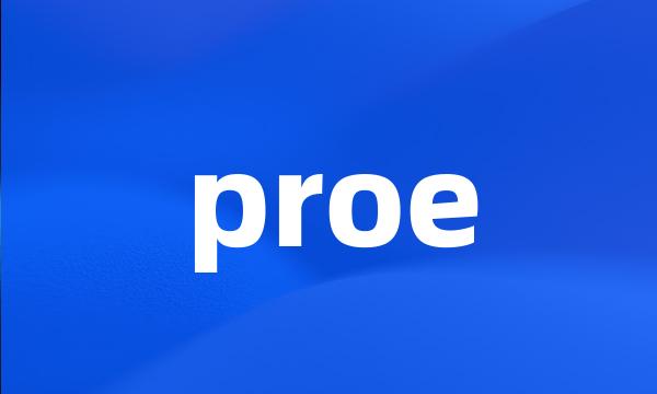 proe