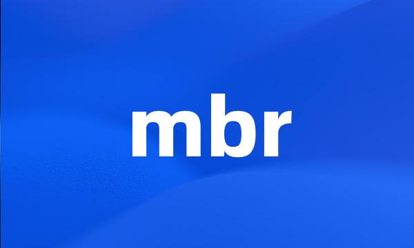 mbr