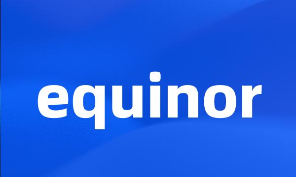 equinor