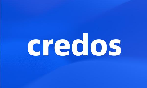 credos