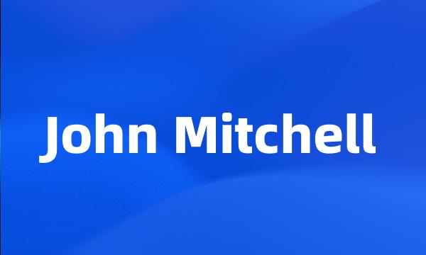 John Mitchell