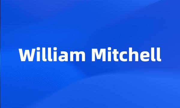 William Mitchell