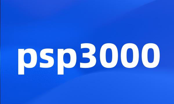 psp3000