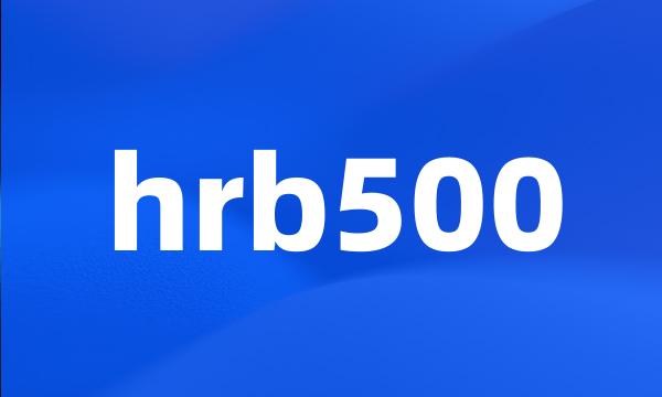 hrb500