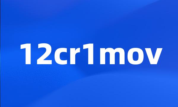 12cr1mov