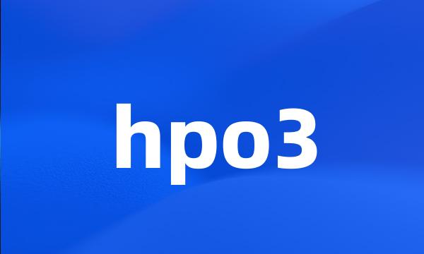 hpo3