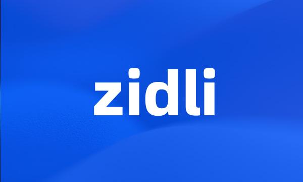 zidli