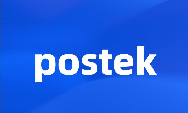 postek