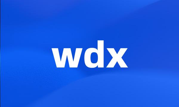 wdx