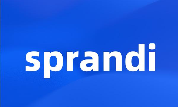 sprandi