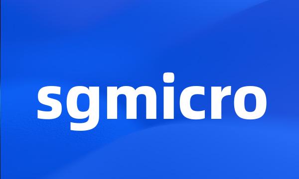 sgmicro