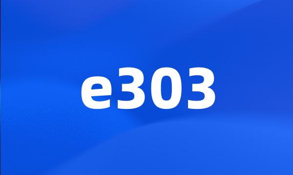 e303