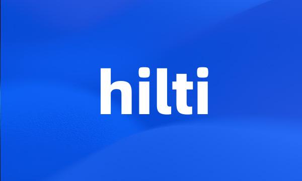 hilti